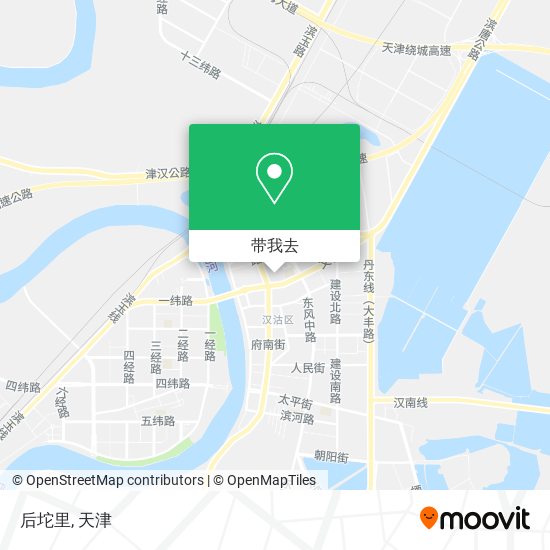 后坨里地图
