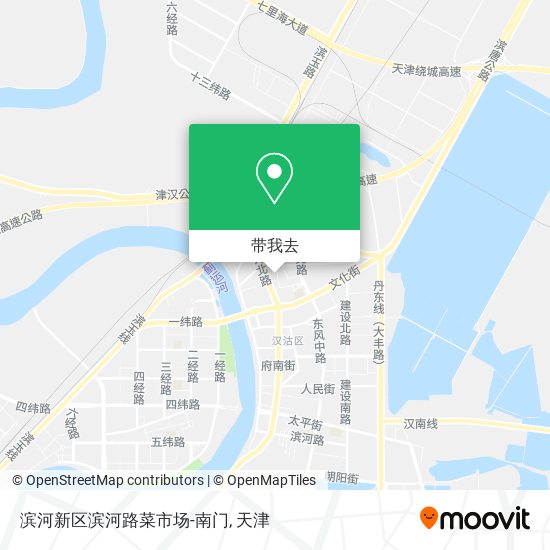 滨河新区滨河路菜市场-南门地图