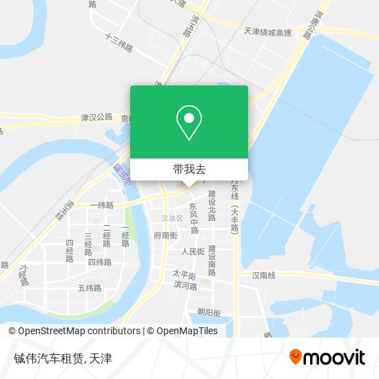 铖伟汽车租赁地图