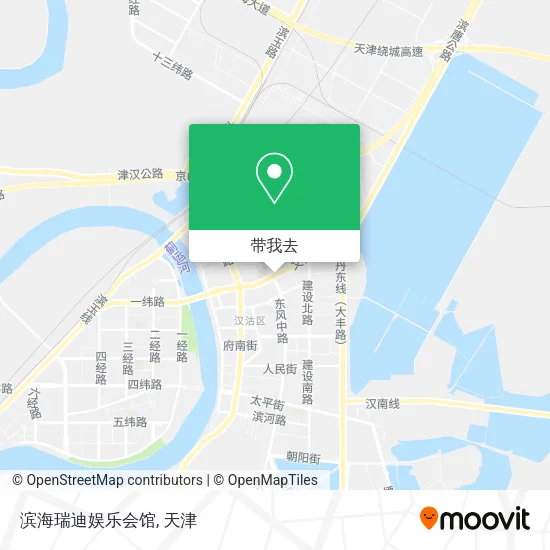 滨海瑞迪娱乐会馆地图