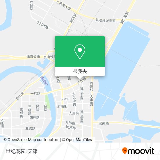 世纪花园地图