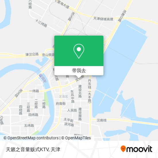 天籁之音量贩式KTV地图