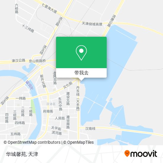 华城馨苑地图
