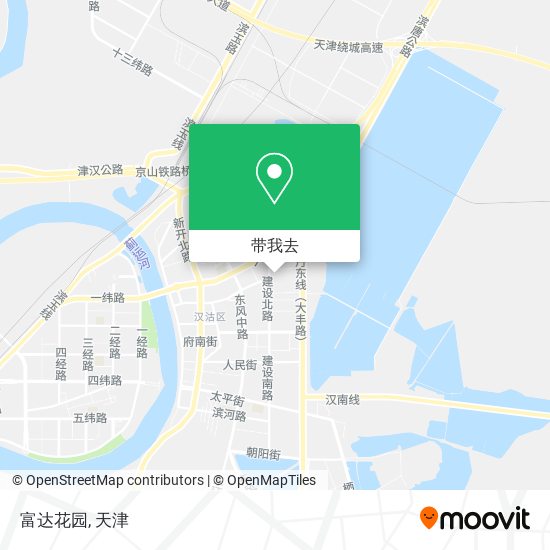 富达花园地图