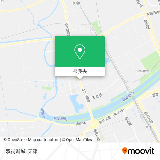 双街新城地图