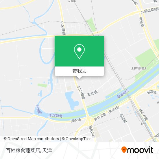 百姓粮食蔬菜店地图