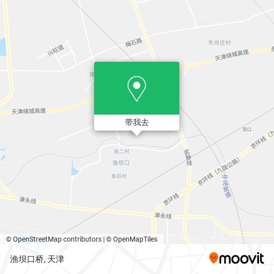 渔坝口桥地图
