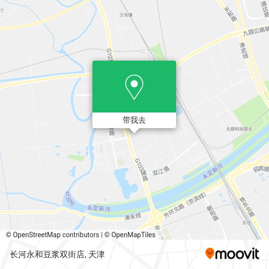 长河永和豆浆双街店地图