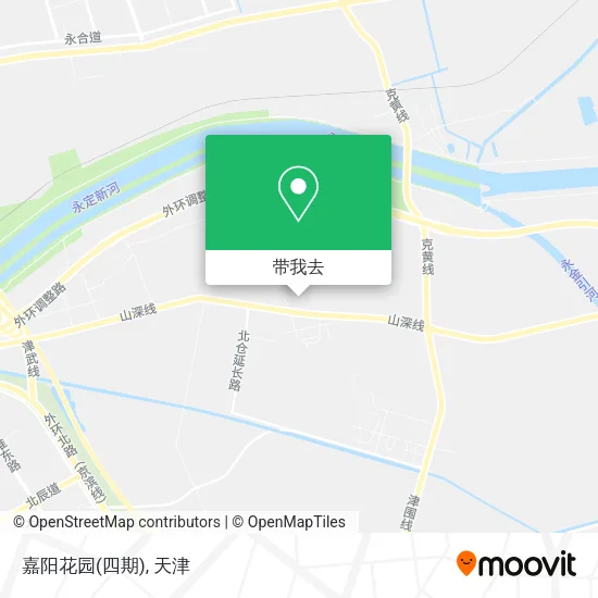 嘉阳花园(四期)地图