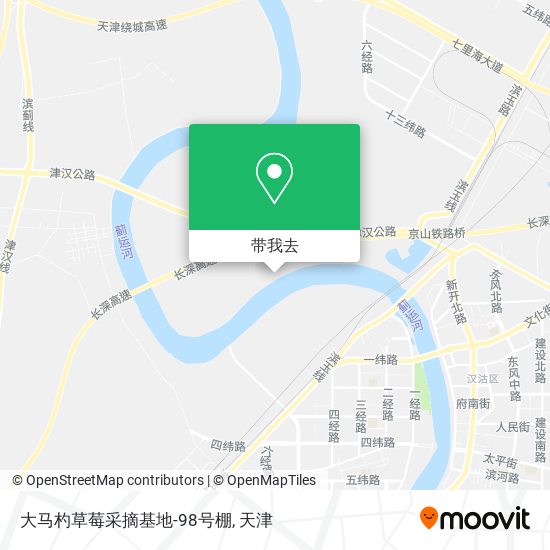 大马杓草莓采摘基地-98号棚地图