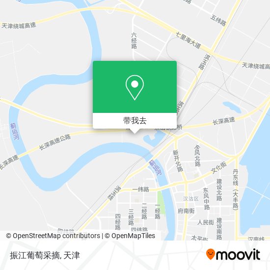 振江葡萄采摘地图