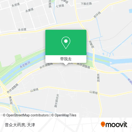 普众大药房地图