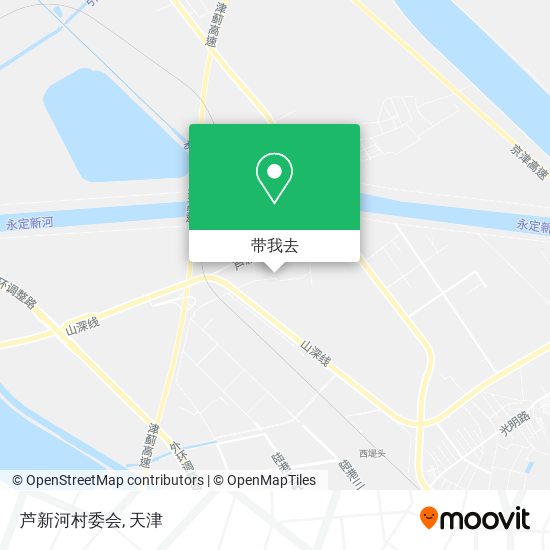 芦新河村委会地图