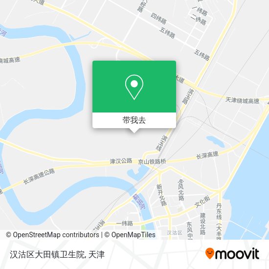 汉沽区大田镇卫生院地图