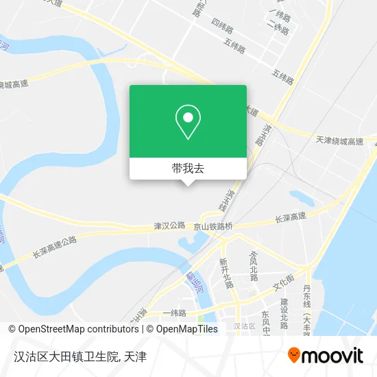 汉沽区大田镇卫生院地图