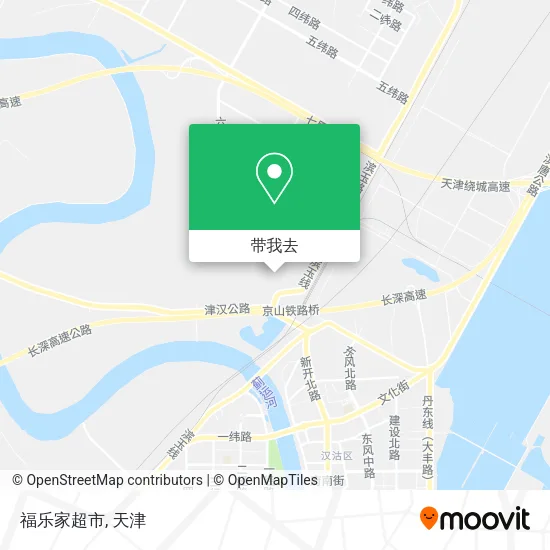 福乐家超市地图