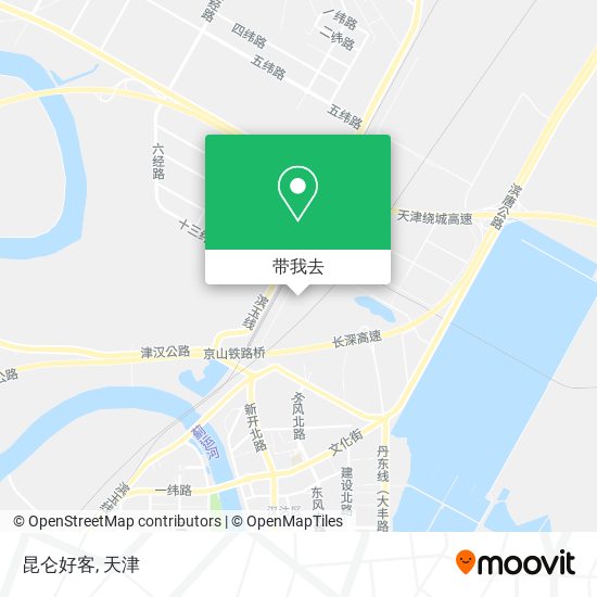 昆仑好客地图