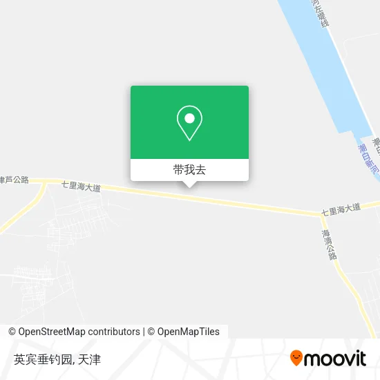 英宾垂钓园地图