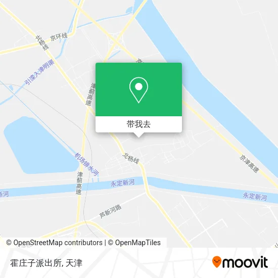霍庄子派出所地图