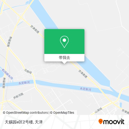 天赐园e区2号楼地图