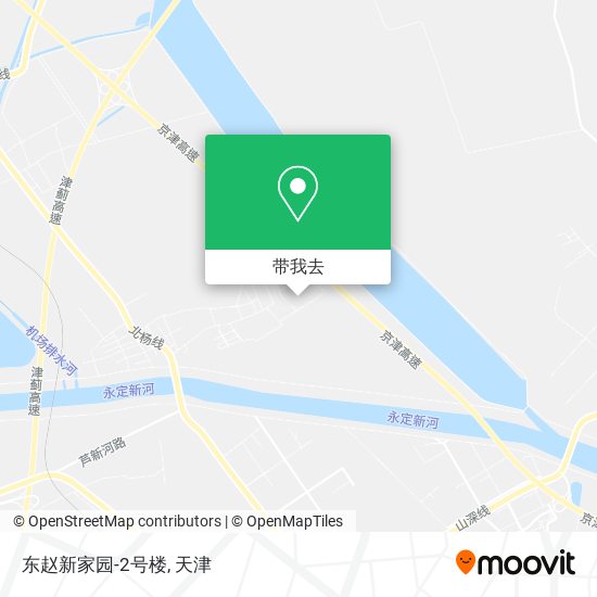 东赵新家园-2号楼地图