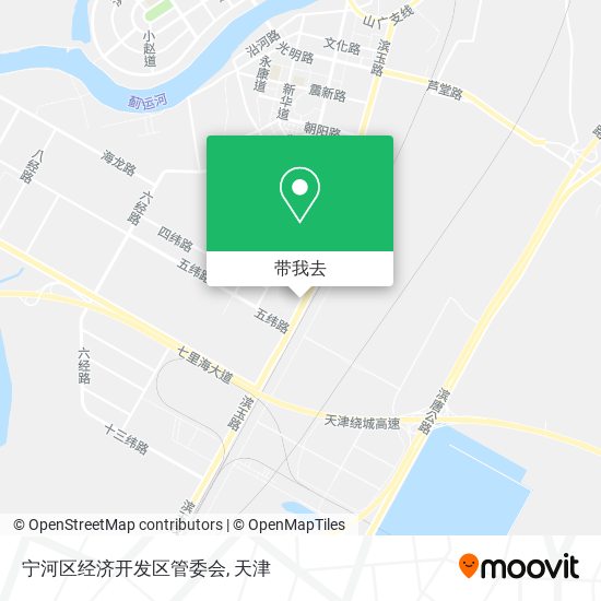 宁河区经济开发区管委会地图