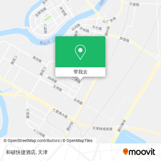 和硕快捷酒店地图