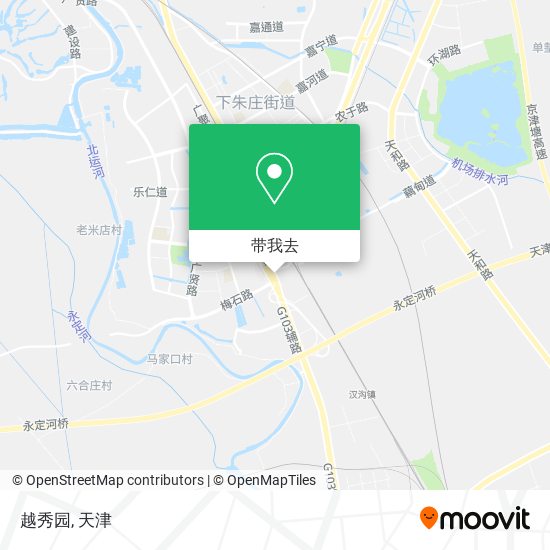 越秀园地图