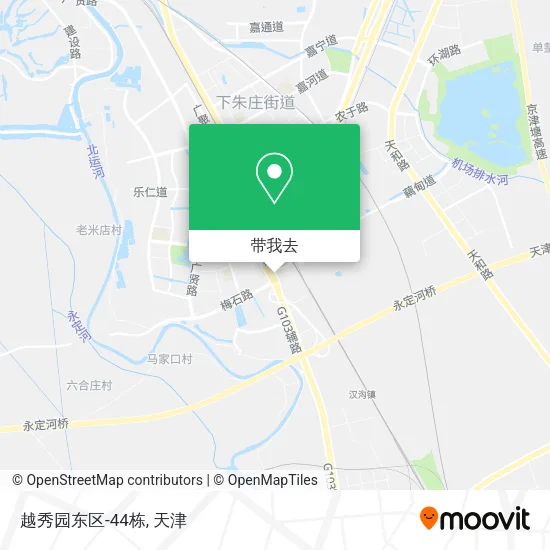 越秀园东区-44栋地图