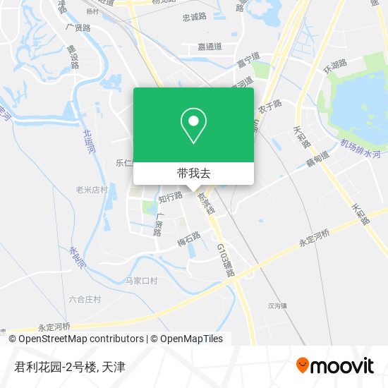 君利花园-2号楼地图