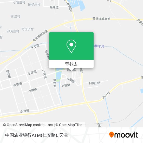 中国农业银行ATM(仁安路)地图