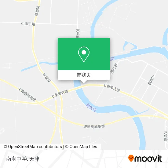 南涧中学地图