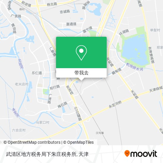 武清区地方税务局下朱庄税务所地图