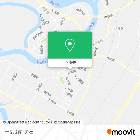 世纪花园地图