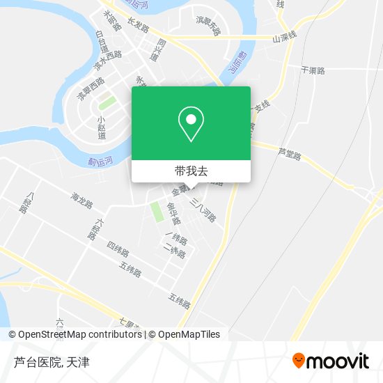 芦台医院地图