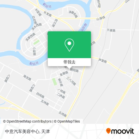 中意汽车美容中心地图