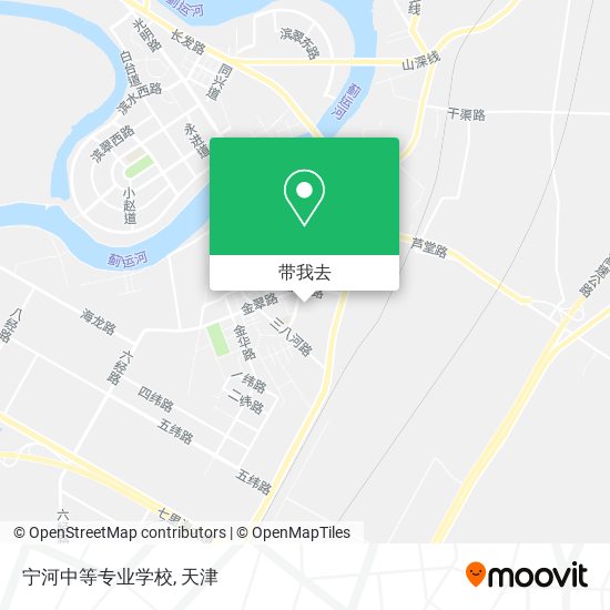 宁河中等专业学校地图