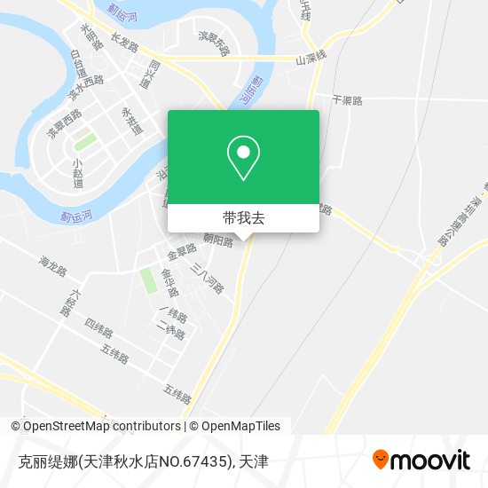 克丽缇娜(天津秋水店NO.67435)地图
