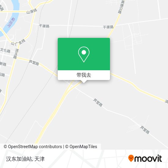 汉东加油站地图