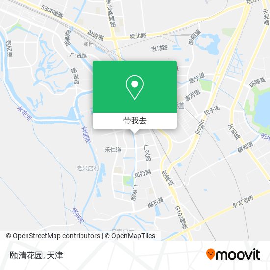 颐清花园地图