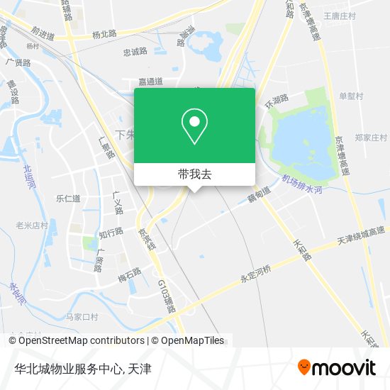 华北城物业服务中心地图