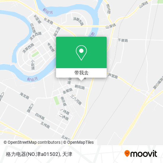 格力电器(NO.津a01502)地图