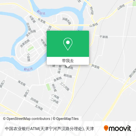 中国农业银行ATM(天津宁河芦汉路分理处)地图