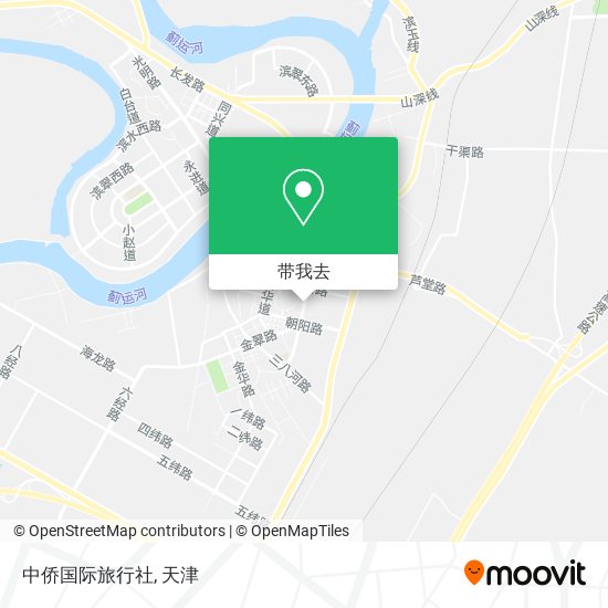 中侨国际旅行社地图