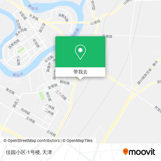 佳园小区-1号楼地图