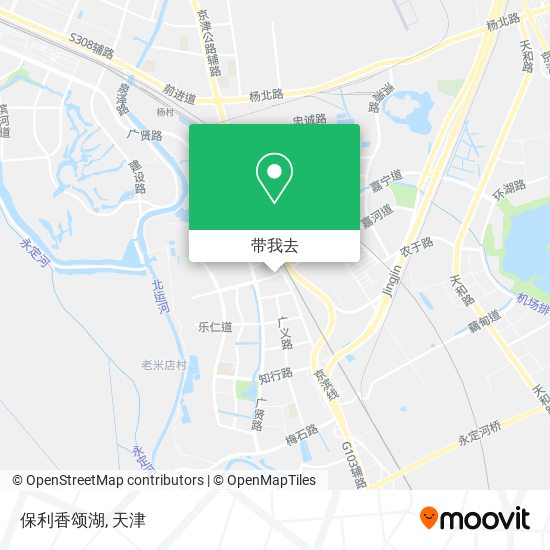 保利香颂湖地图