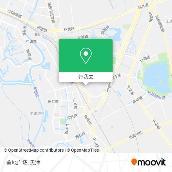 美地广场地图