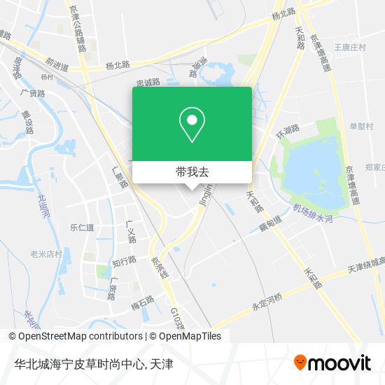 华北城海宁皮草时尚中心地图
