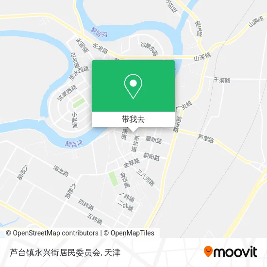 芦台镇永兴街居民委员会地图
