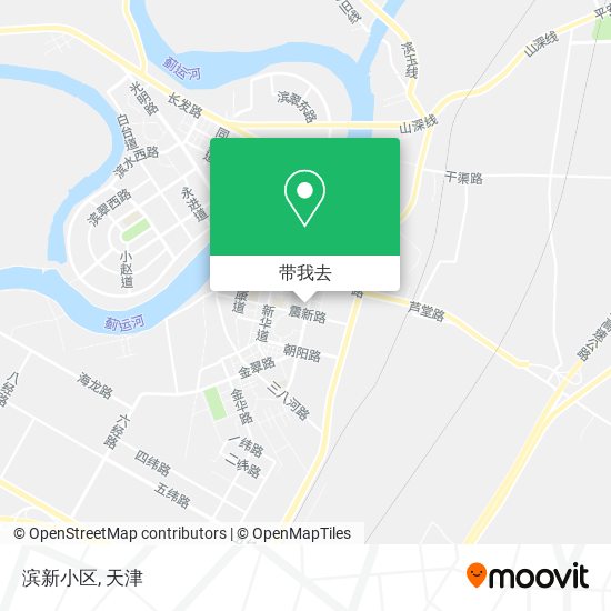 滨新小区地图